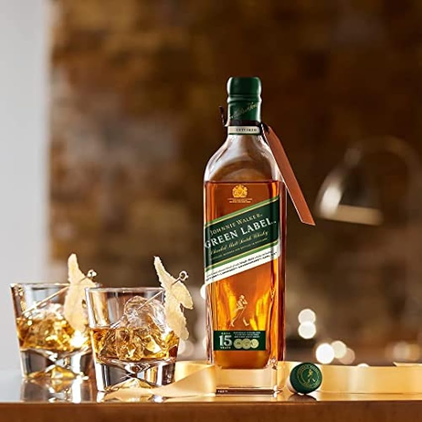 Johnnie Walker Gold Label Reserve, whisky escocés blended, 700 ml + Green Label Whisky Escocés Blended, 700 ml LTbPvkVJ
