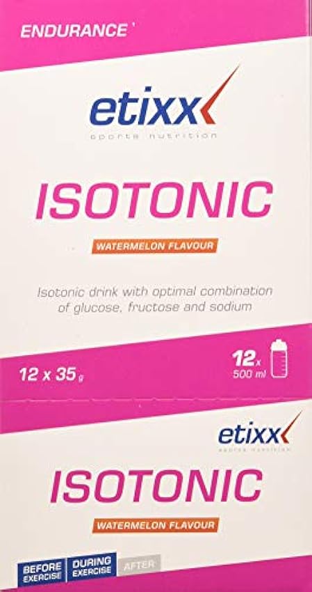Etixx Isotonic Powder Sandia 12Sbrs. 0.2 1 unidad fiRju