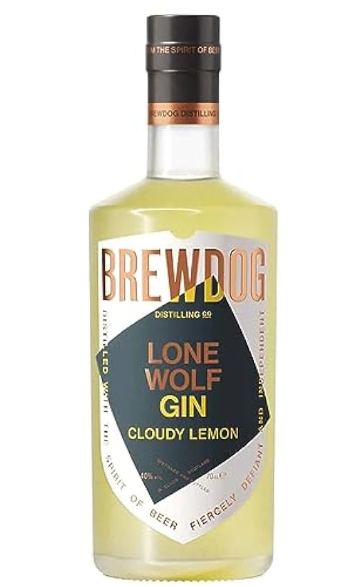 Brewdog Distilling Co. LoneWolf CLOUDY LEMON Gin 40% Vo