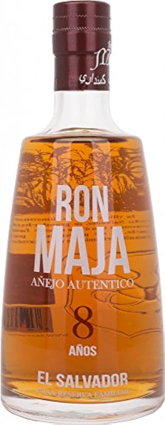 Ron Maja Añejo Autentico 8 Años Gran Reserva Familiar Rum 40% Vol. 0,7l Oij6kZME