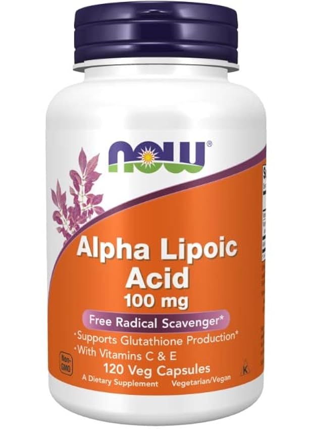 Acido alfa-lipoico de Now Foods (ácido alfa-lipoico), 1