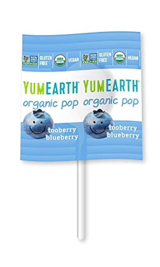 Yumearth - piruletas ecológicas de 8 sabores variados - 100 unidades nvNYH1n6