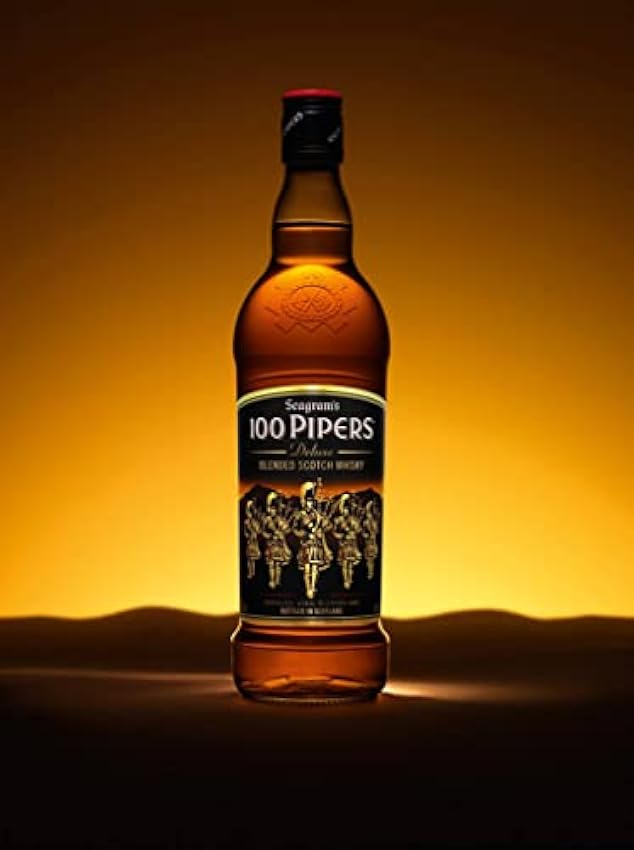 100 Pipers Whisky Blended Escocés - 1 L JnwtjvZV