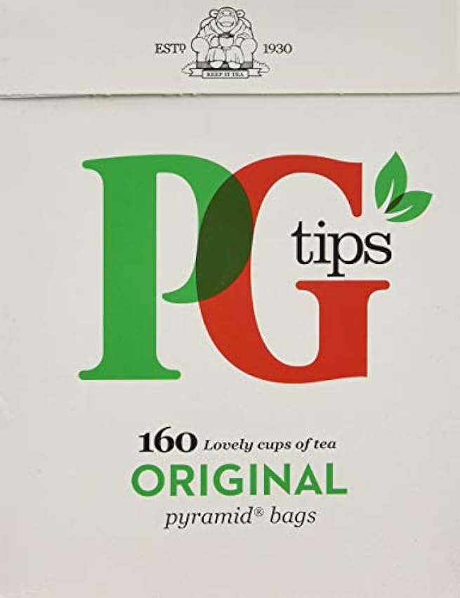 PG Tips, Pyramid Tea Bag, 160 Count Boxes g41HRwwN