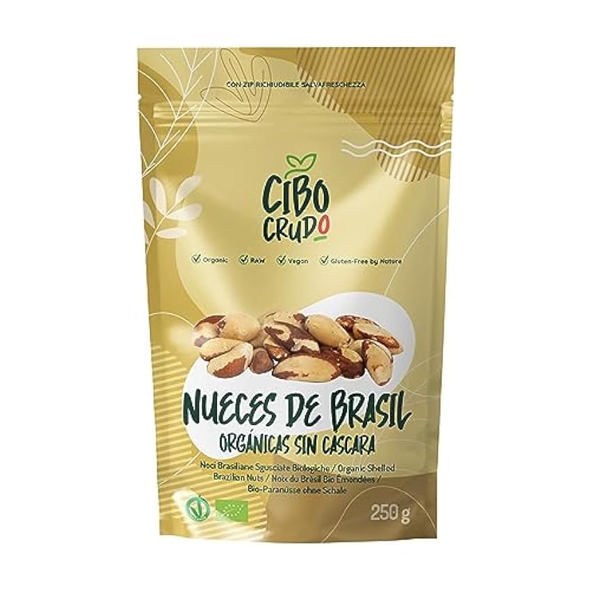Nueces de Brasil Ecologicas - 200g. Nuez de Brasil Bio 