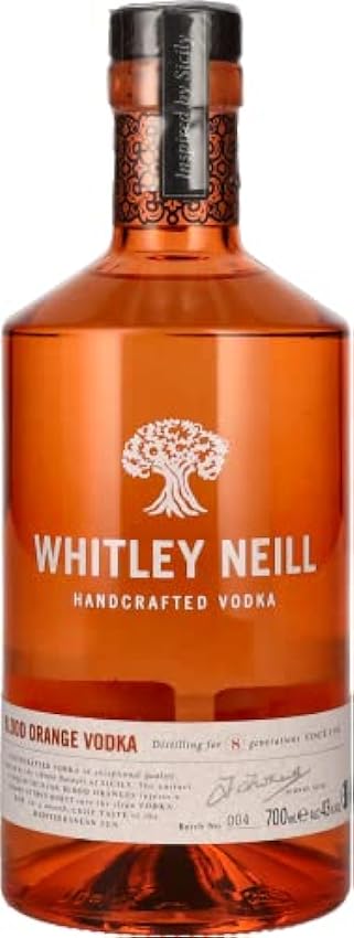 Whitley Neill Blood Orange Vodka - 700 ml iLeOFezc