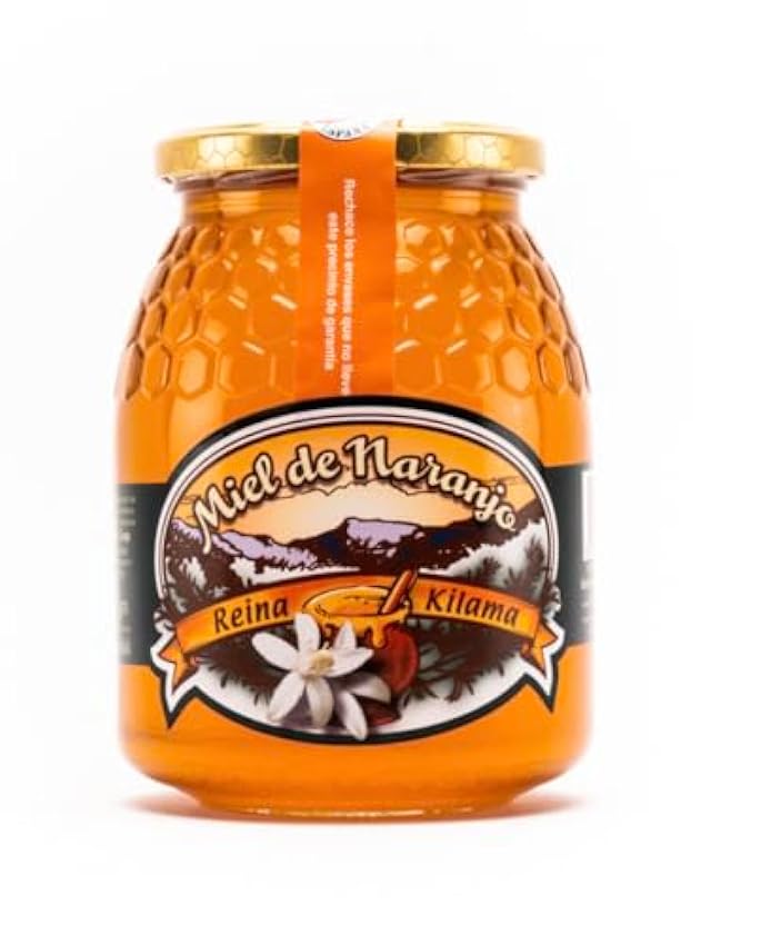 Miel pura de abeja. Miel de Naranjo. Miel origen España 100% en envase de 500grs. Miel proveniente de la flor del Azahar. Zonas de producción ubicadas en Andalucía. Aroma muy floral y persistente. ghivDMLW