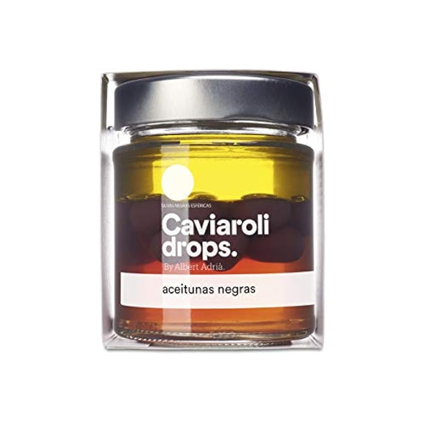 Caviaroli - Drops de Aceituna Negra - Esferificaciones 