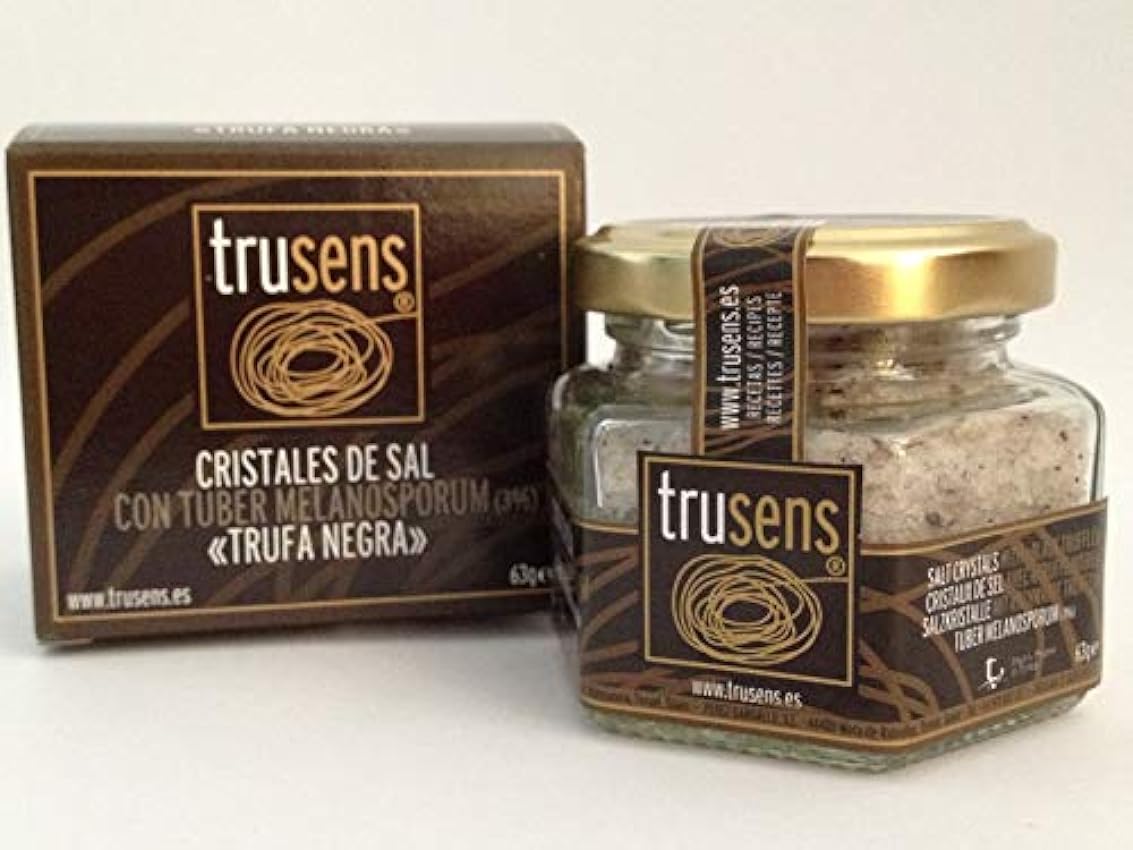 Cristales de sal con Trufa Negra - Tuber melanosporum - Producto de Teruel, España - 63 gr I4qqTqSa