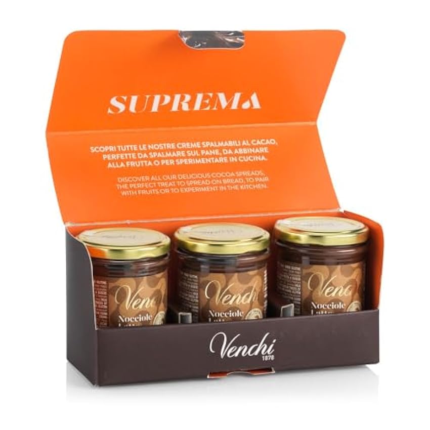Venchi - Kit de Crema para Untar de Chocolate con Leche
