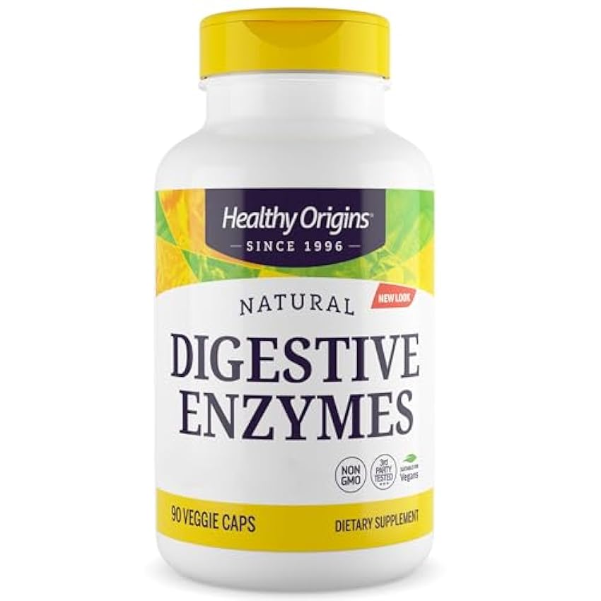 Healthy Origins, Natural Digestive Enzymes (Enzimas Dig