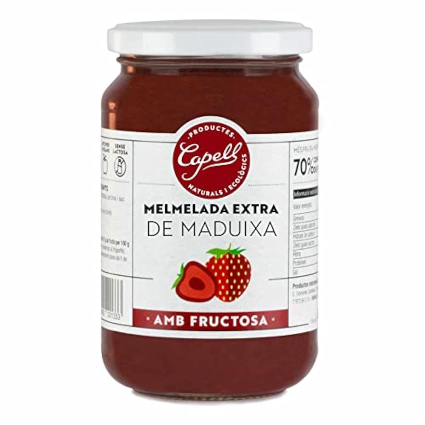 MERMELADA DE FRESA con fructosa 400gr. mKtfT3L9