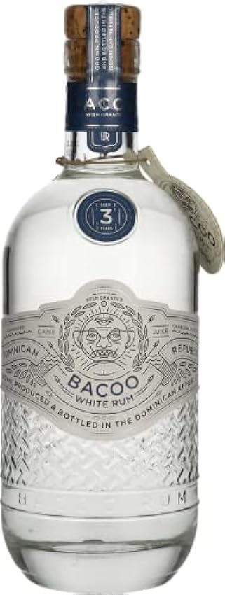 Bacoo 3 Years Old White Rum 43% Vol. 0,7l fQOAqWKq