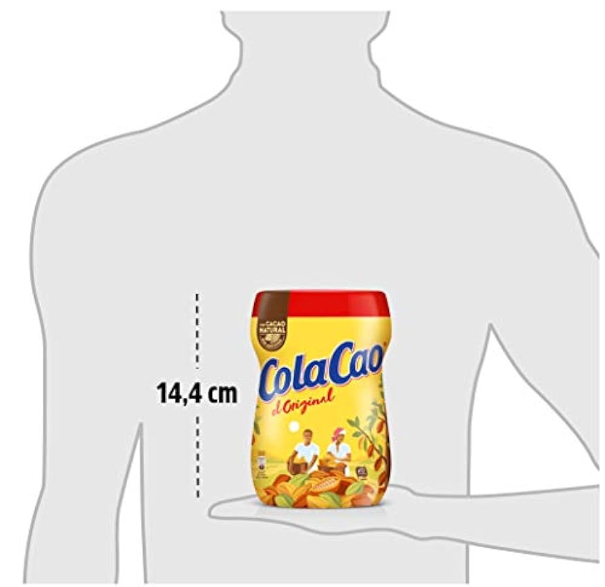 ColaCao Original: con Cacao Natural y sin Aditivos - 383g nfzwZkKK