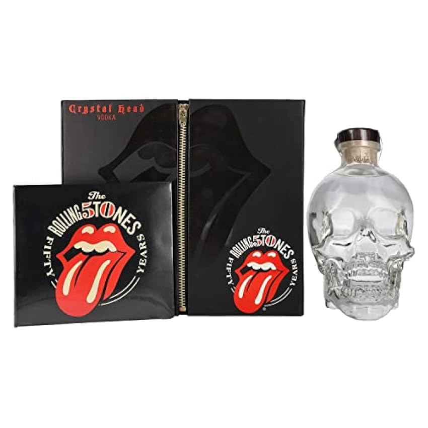 Crystal Head Vodka Rolling Stones Edition 40% Vol. 0,7l