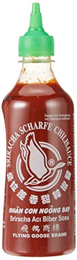 German Flying Goose Sriracha Chili Sauce Spicy - 1 x 455 ml GQQ7xc0b