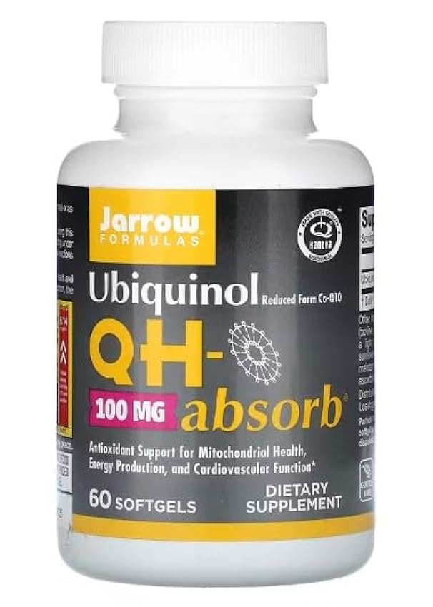 Jarrow Formulas Ubiquinol QH-absorb 200mg - 30 Softgels