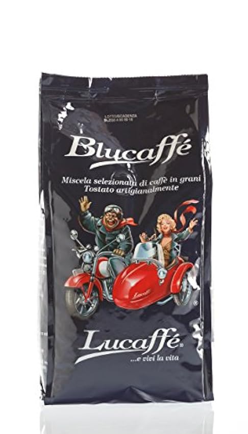 LUCAFFÈ Blucaffè Granos de café, 700 gr bolsa de café a