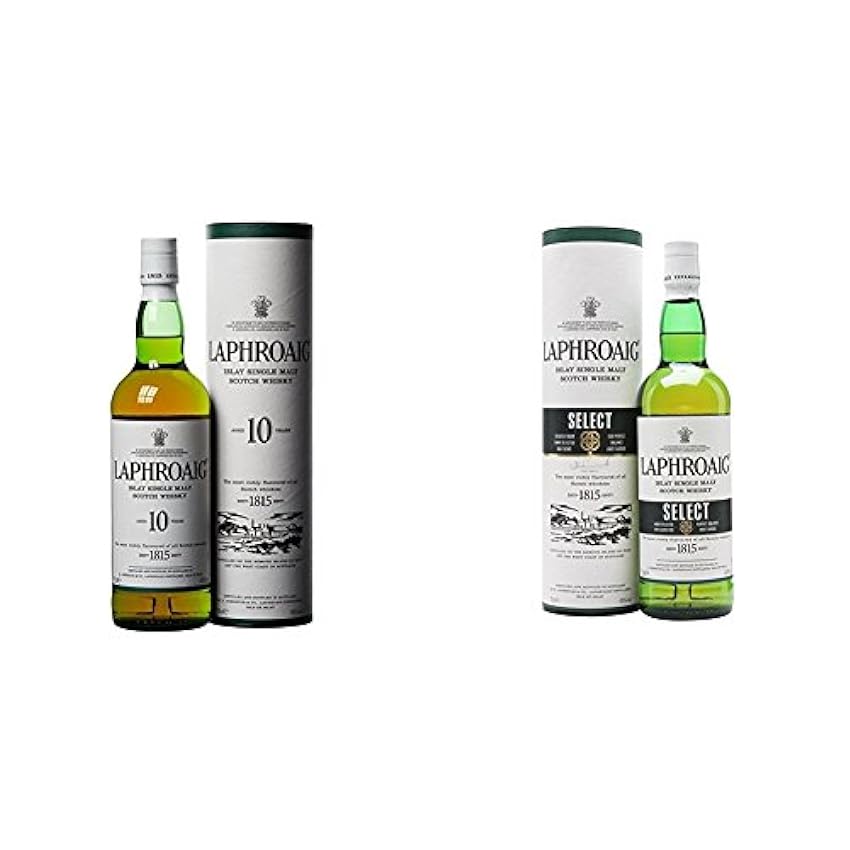 Laphroaig - Whisky Islay Single Malt, 10 años, 70 cl + Laphroaig - Whisky Select, 70 cl OQ2o9vFi