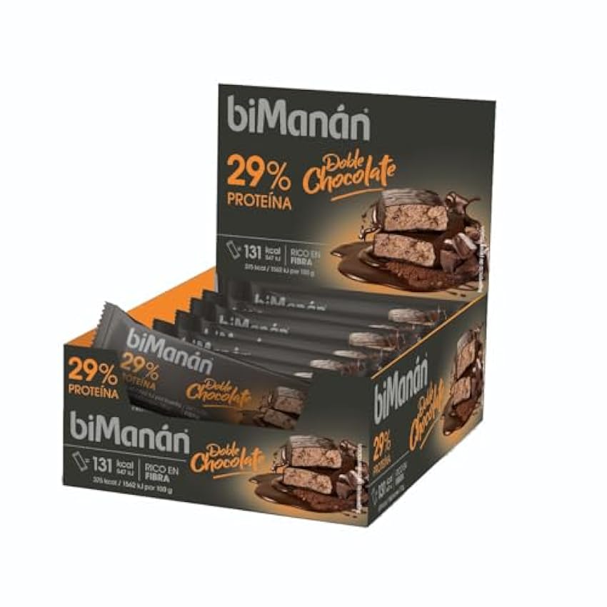 biManán beFIT Barrita Proteína Doble Chocolate - Exposi