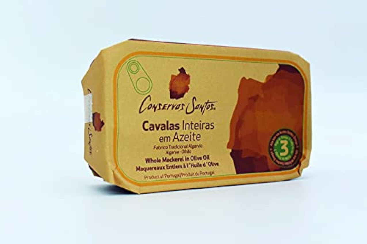 Pack Conservas: Caballa Enteras en Aceite de Oliva - 5x120 gr y 2x50 gr hvbbUnOK