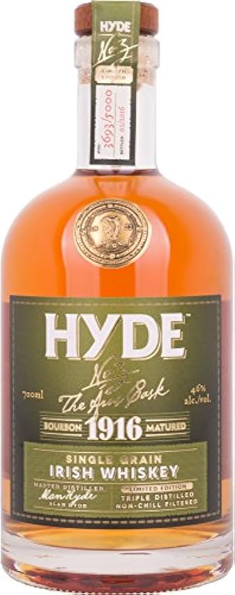 Hyde No.3 THE ÁRAS CASK 1916 Single Grain Irish Whiskey