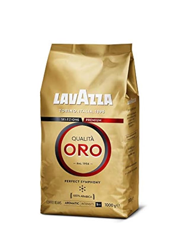 4x Lavazza Qualita Oro, Café de grano tostado - 1kg oMvvsLDy