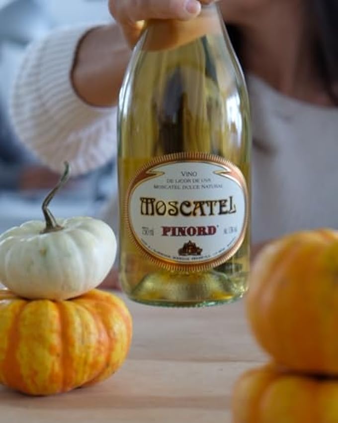 Pinord Moscatel Vino Dulce de Postre - 3 botellas x 750 ml - Total: 2250ml PsHnHKG2