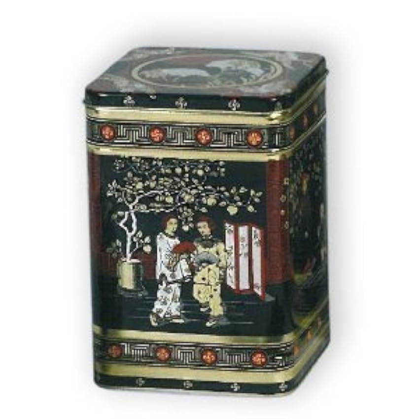 Buzz 3LB Black Jap Classic – Caja metálica para té (2,27 kg – altura 25 cm ofqJJb7A