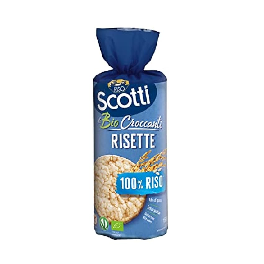 Scotti - Risette, Gallette di riso, Biologiche - 150 g 