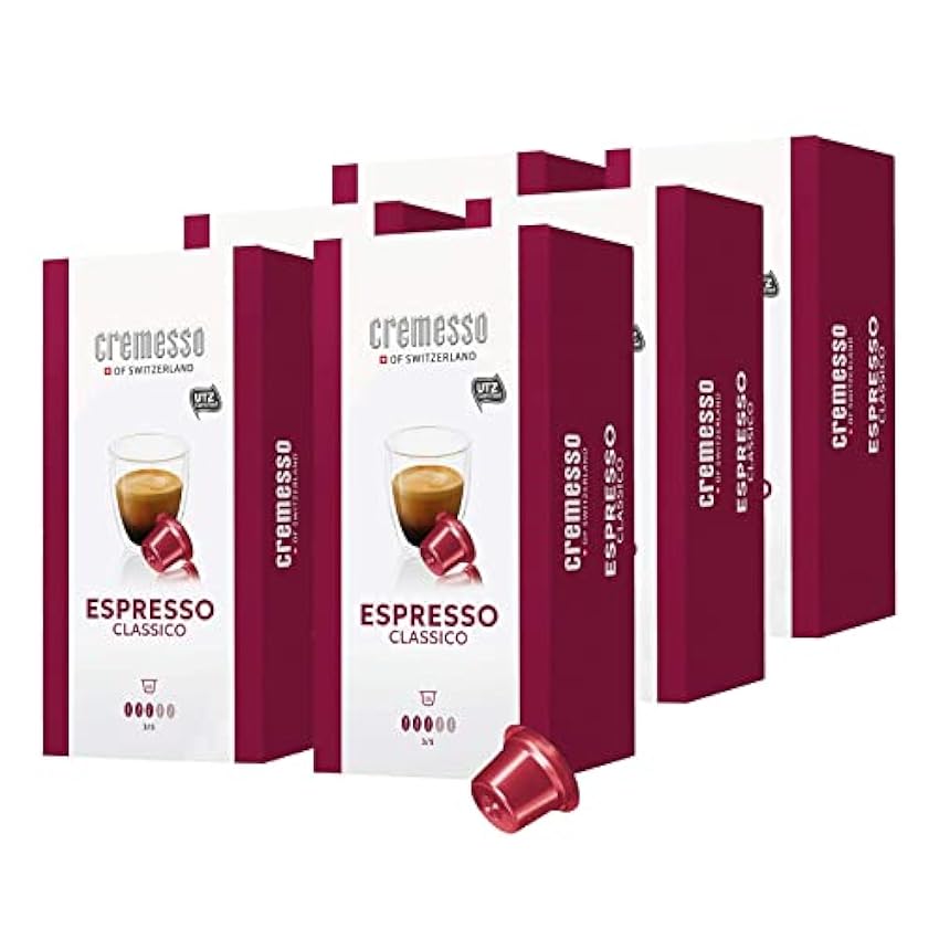 Cremesso Espresso Classico, 96 Cápsulas (6x 16 Cápsulas) PvFrxP1B