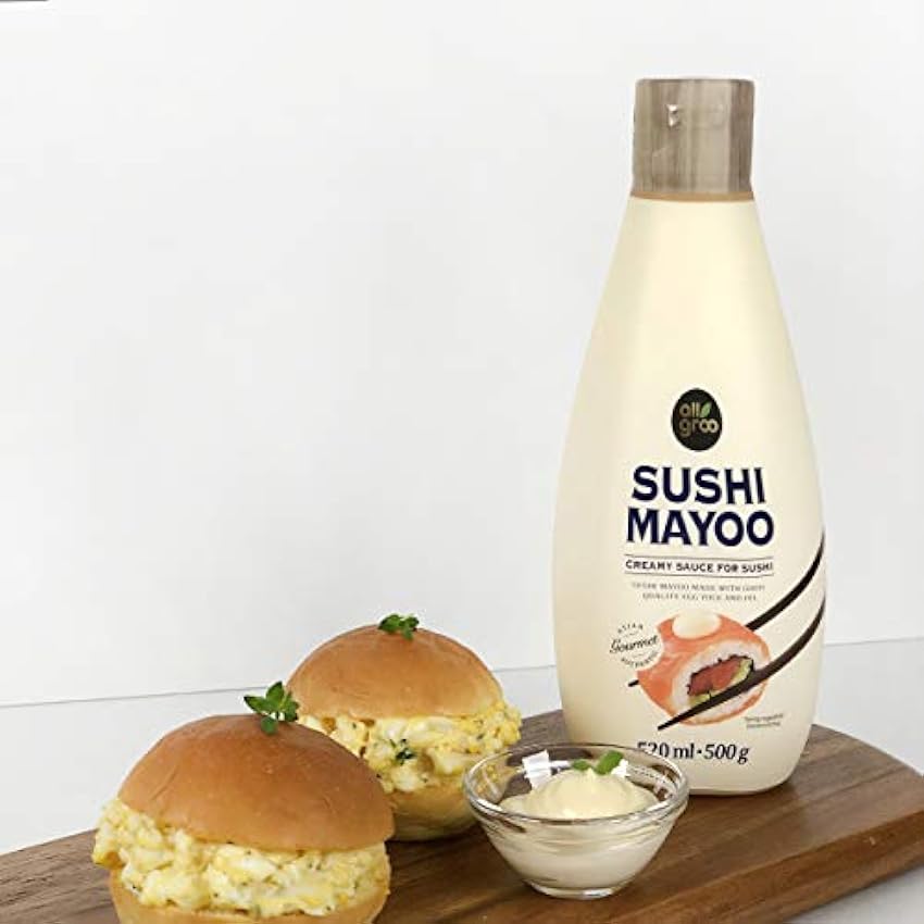 Allgroo (Almho) Allgroo Mayonesa Para Sushi 500 g - Lot de 3 hsMmMWgV