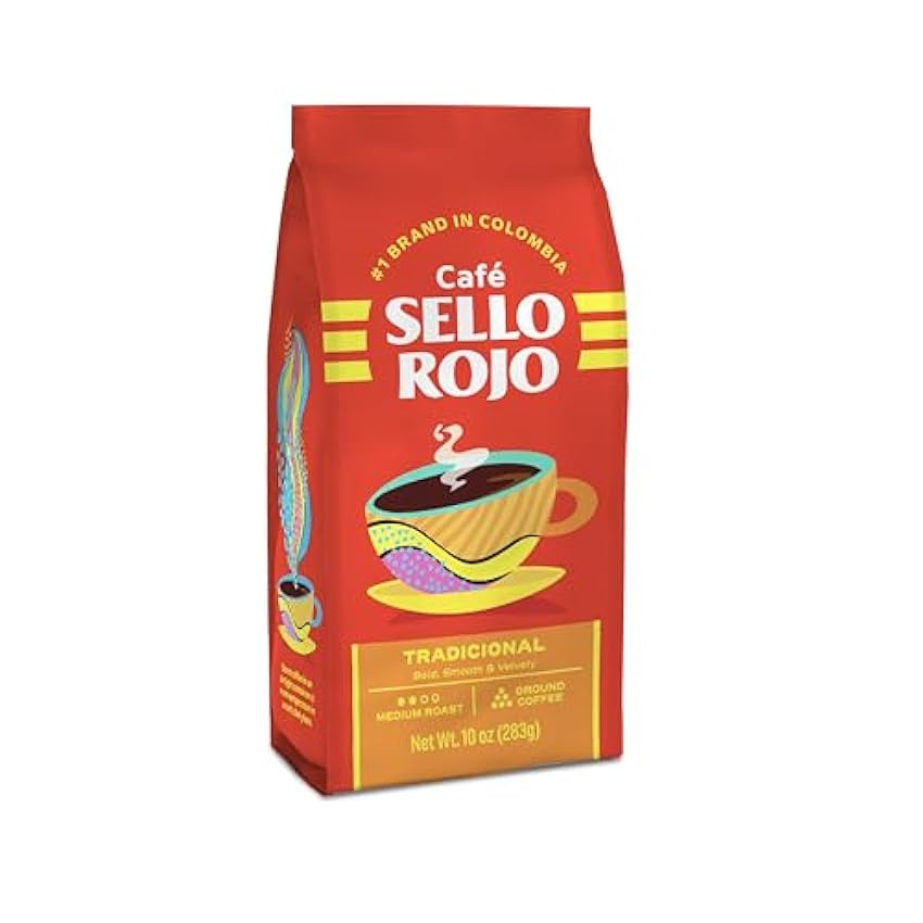 Cafe Sello Rojo - Cafe Molido de Colombia 250g mXFQqZYE