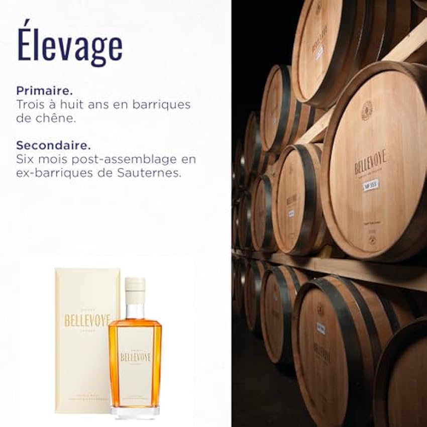 Bellevoye Whisky Blanc - 700 ml JvUwyXHE