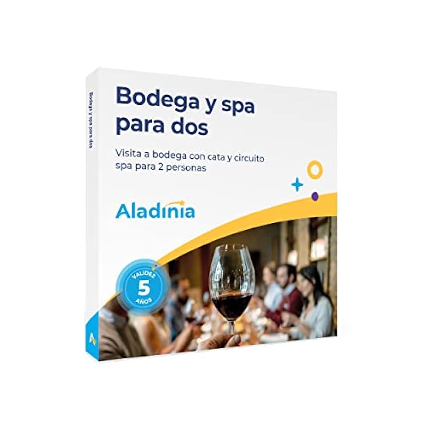 ALADINIA Bodega y SPA para Dos. Caja de experiencias pa