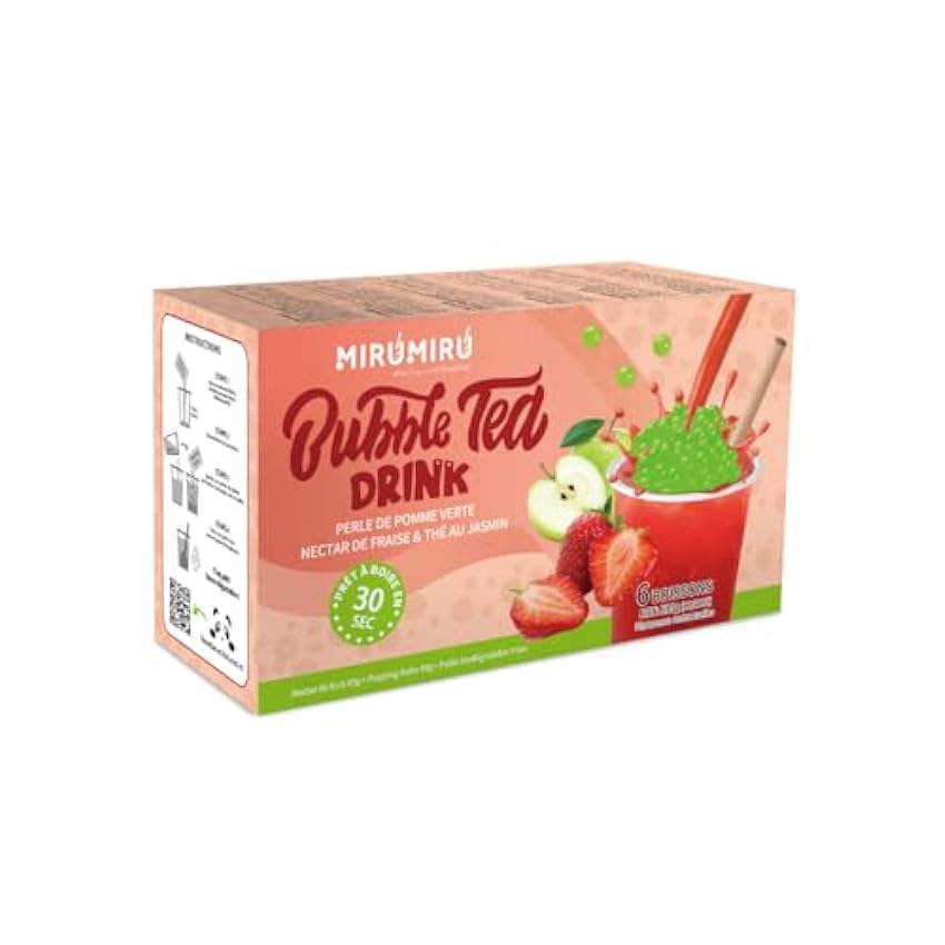 MiruMiru – Bubble Tea Kits – Perla de manzana verde y n