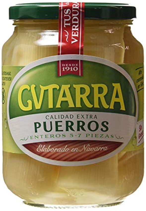 Gvtarra Puerro Entero Verdura - Paquete de 6 x 400 gr - Total: 2400 gr Ky9aiW0m