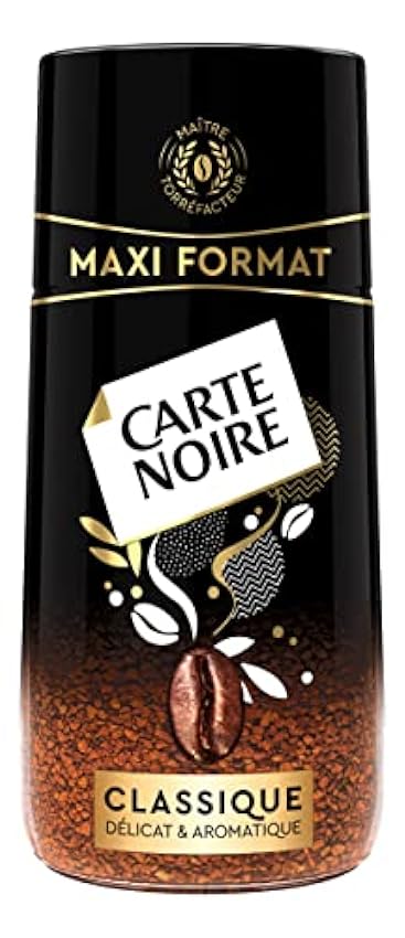 Carte Noire Café instantáneo Clásico, Tarro de 180g MUu5w6g5