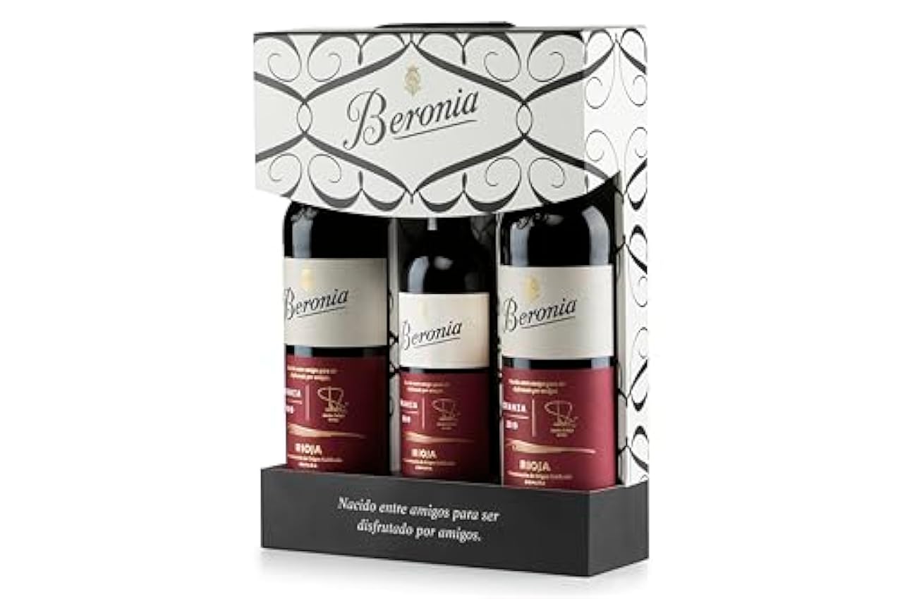 Beronia Estuche Vino Crianza 2x750 ml y Crianza 375 ml - D.O.Ca. Rioja Gjg8mbjX