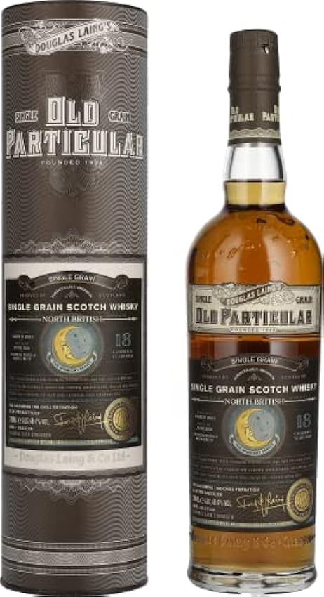 Douglas Laing OLD PARTICULAR North British 18 Years Old Single Grain 48,4% Vol. 0,7l in Giftbox PA5nlheD
