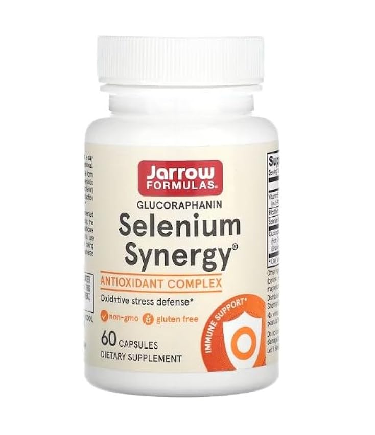 Jarrow Formulas Selenium Synergy - 60 caps: Potente antioxidante para la salud y protección celular OfajHSyX