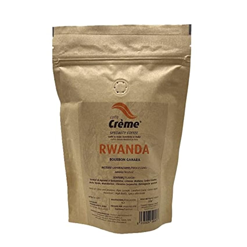 Specialty Coffee Caffè Crème - RWANDA Bourbon Gahara 10