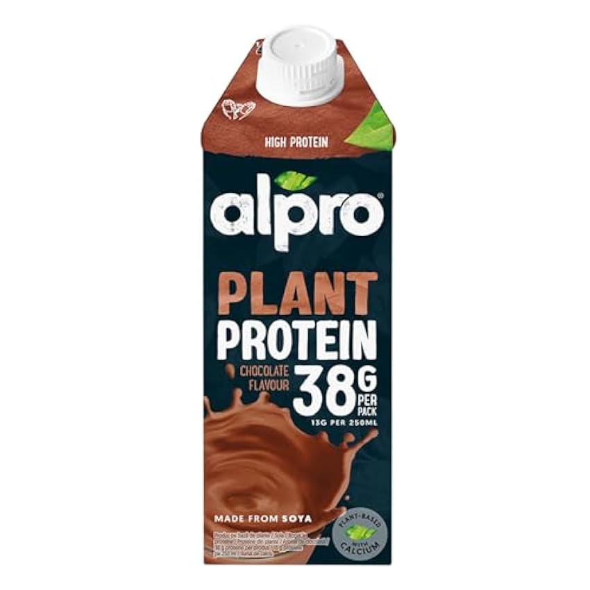 Alpro Bebida Vegetal de Soja con Proteína Sabor Chocolate 8 x 0.75L lQBCSC0a