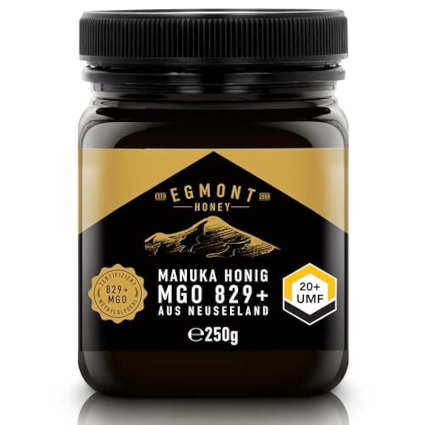 Egmont Honey Miel de Manuka 829+ MGO 20+ UMF 250g | tes
