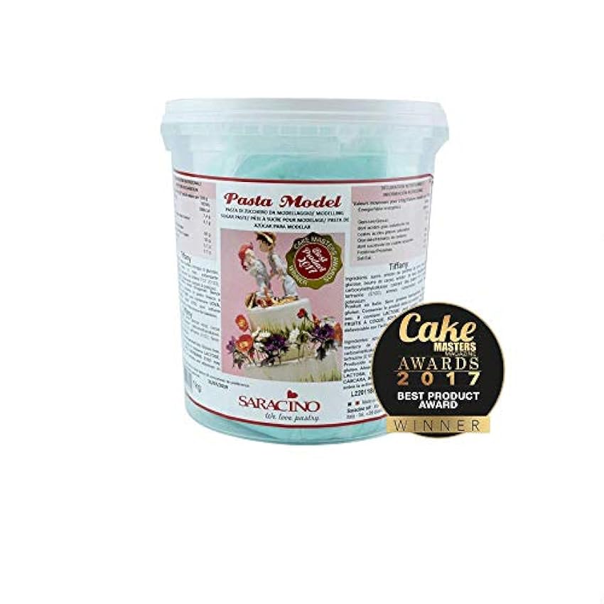 Saracino Pasta De Azúcar Model Rosa Bebé Para Moldear De 1 Kg Sin Gluten Made In Italy lVpcf8mI