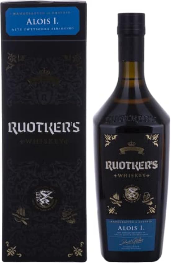 Ruotker´s ALOIS I. Whiskey 44,9% Vol. 0,7l in Giftbox LkxPqbUf