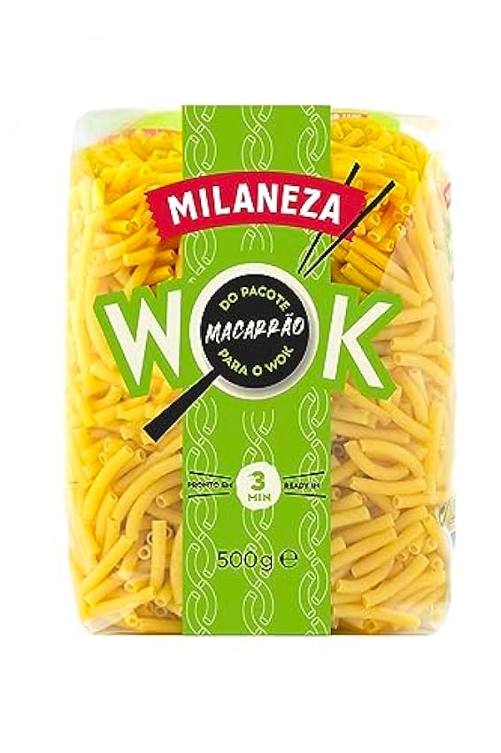 Milaneza Macaroni Wok 2500 g - Lot de 5 GIEbWlO2