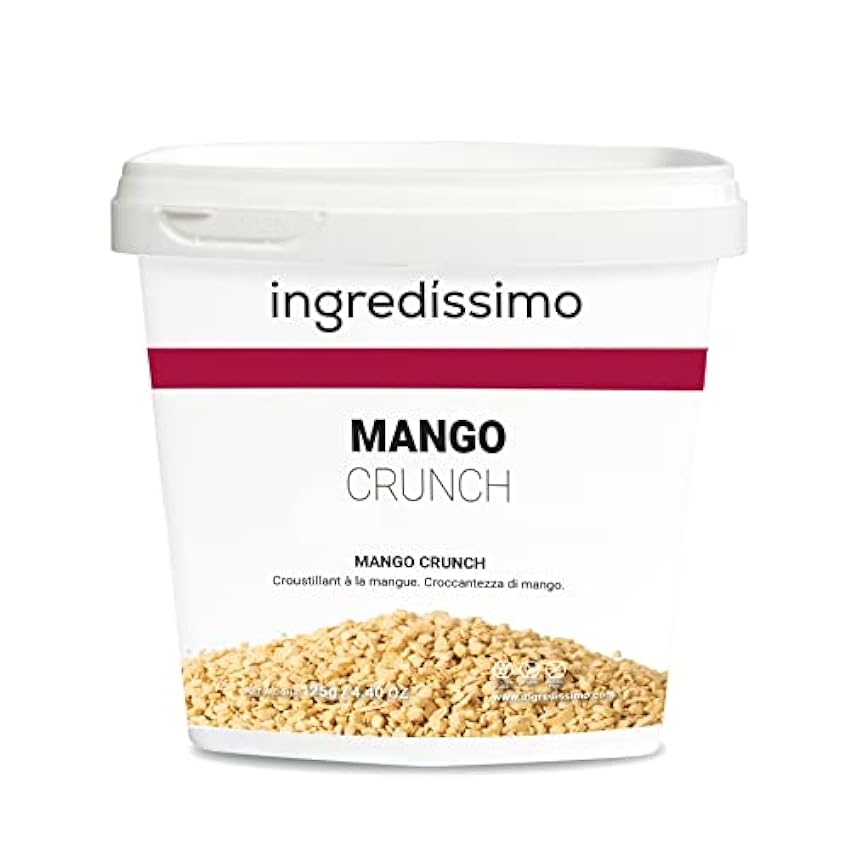 INGREDISSIMO - Mango Liofilizada Crunch, Fruta Seca Tro