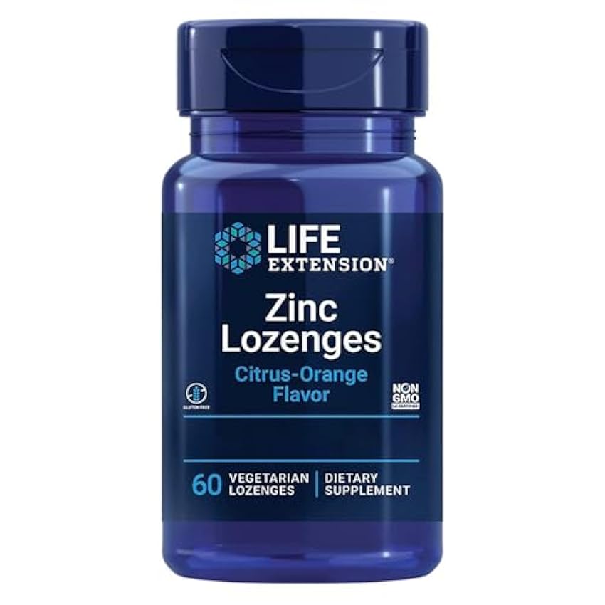Life Extension,Zinc Lozenges (Pastillas de Zinc), con S