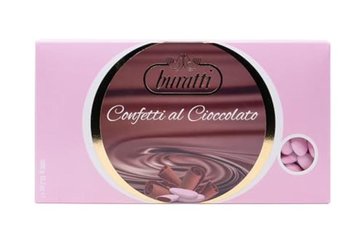 Buratti Confetti Chocolates Azucarados Rosa 1000 g jDuSvKWb